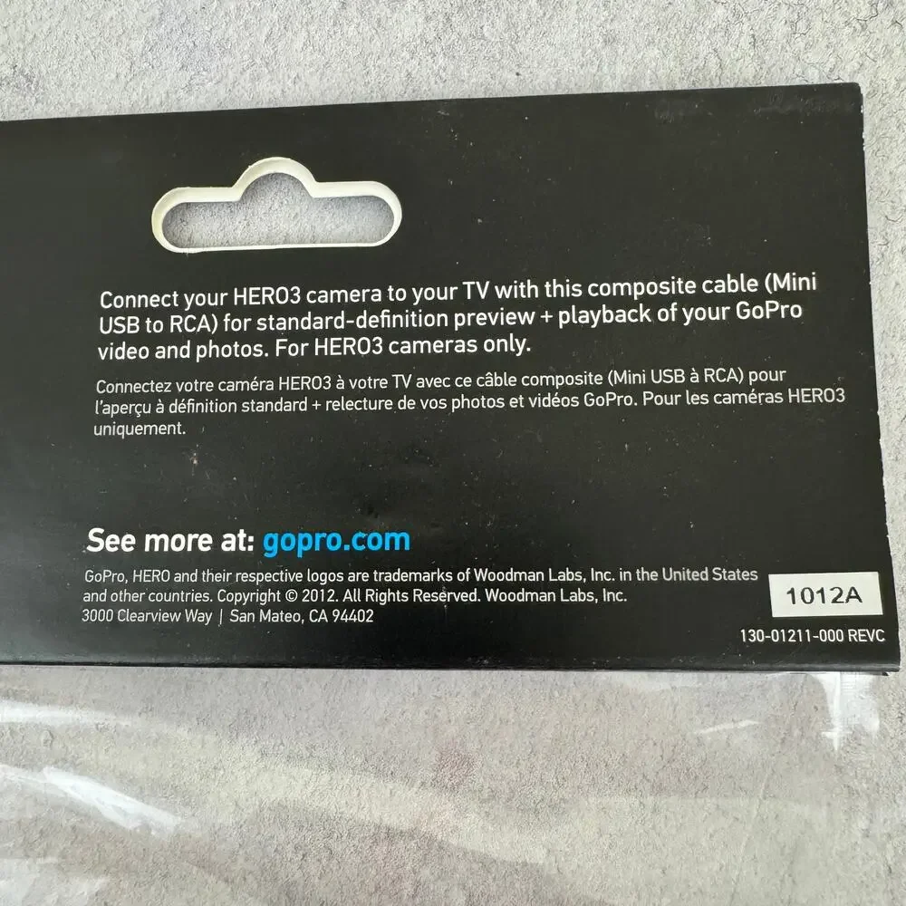 GoPro Composite Cable for HERO3 / HERO3+ (ACMPS-301)